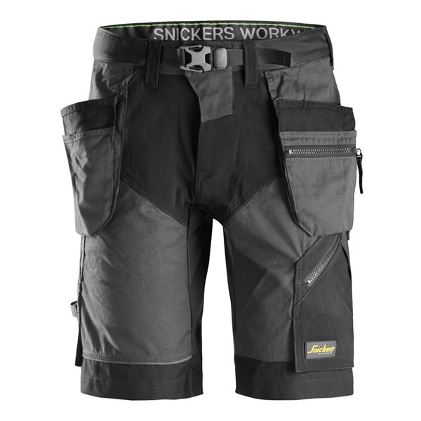 Short flexiwork gris/noir